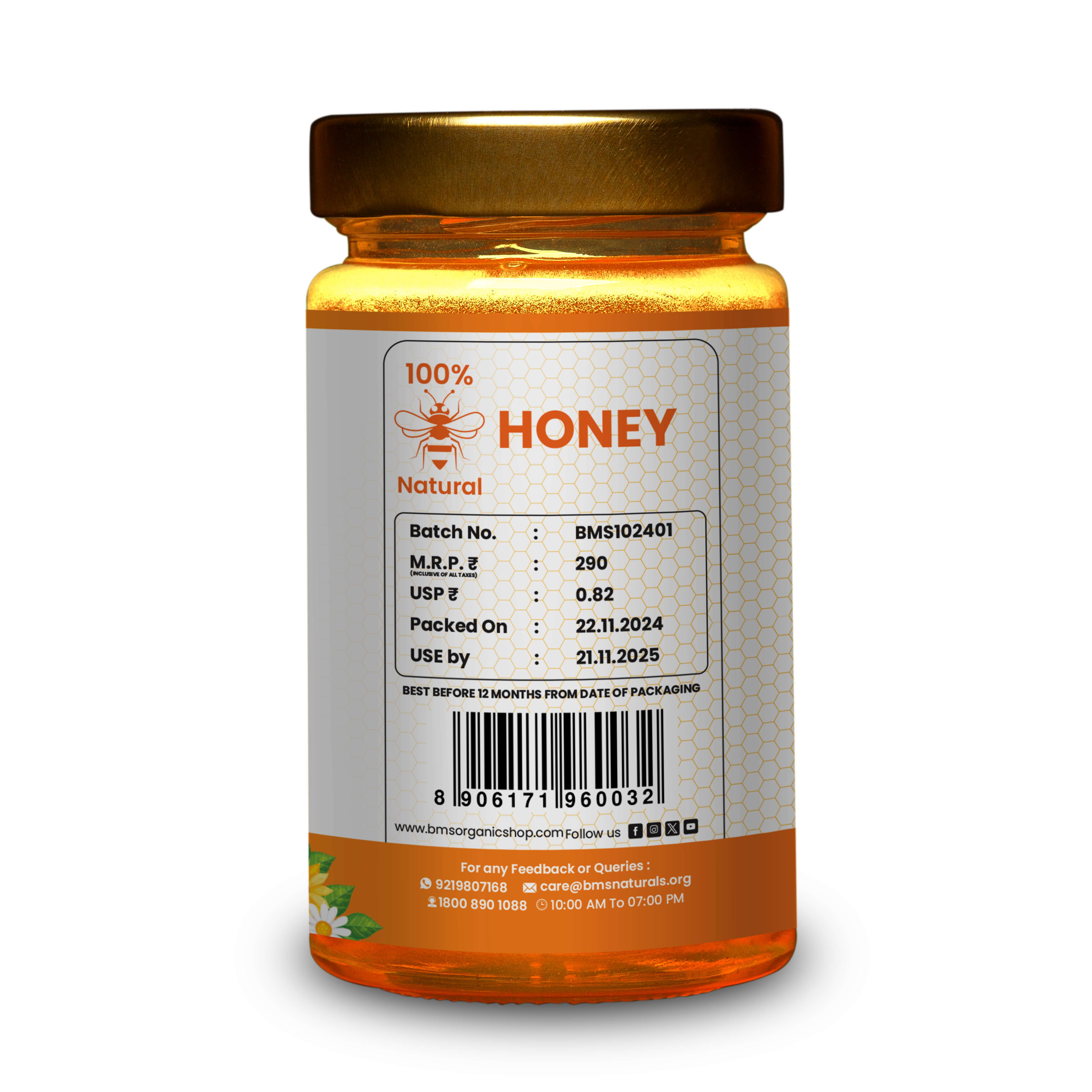 Raw Forest  Honey 325g