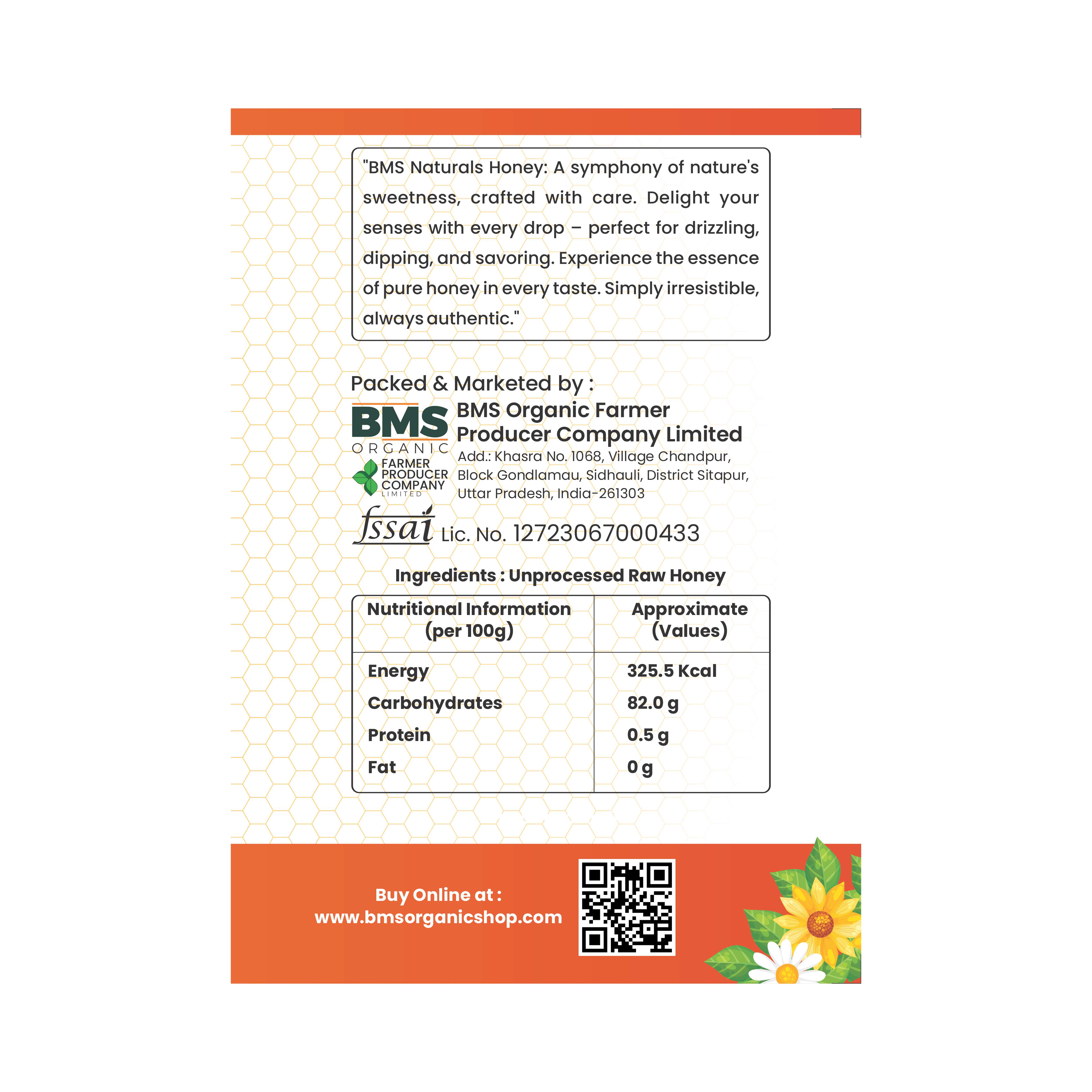Raw Forest  Honey 325g