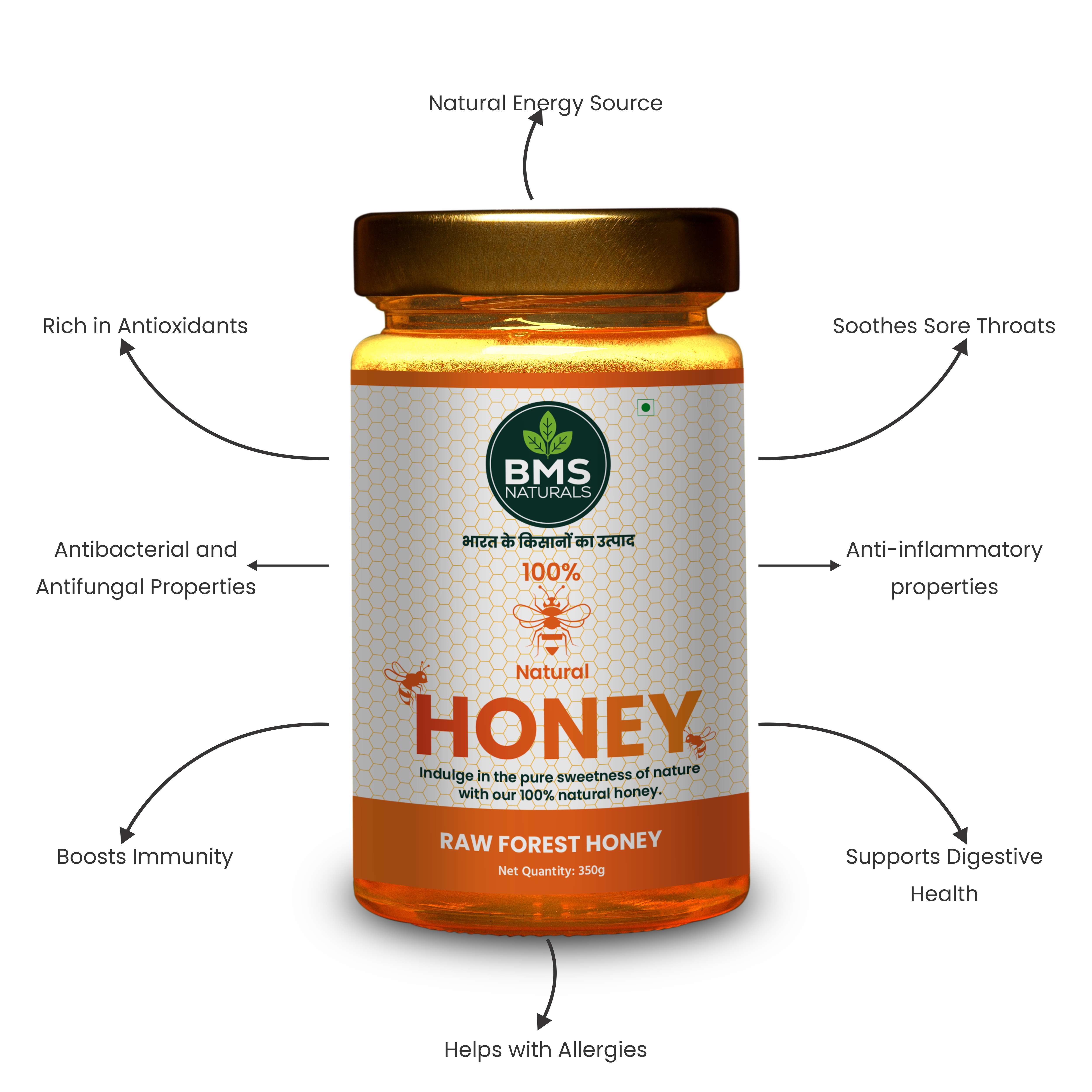 Raw Forest  Honey 325g